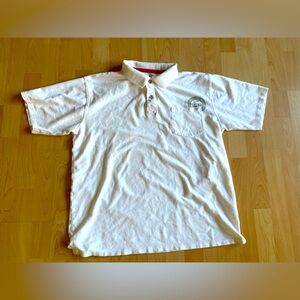 Men’s Dickie’s Off White Polo Shirt Size Large